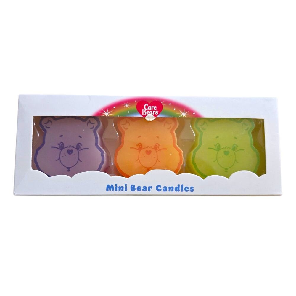 Care Bears 3 Piece Candle Set Skinnydip Londin NIB